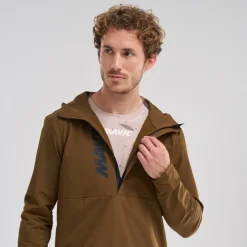 Mavic Deemax Thermo Wind Hoody Anorak Men - desert palm