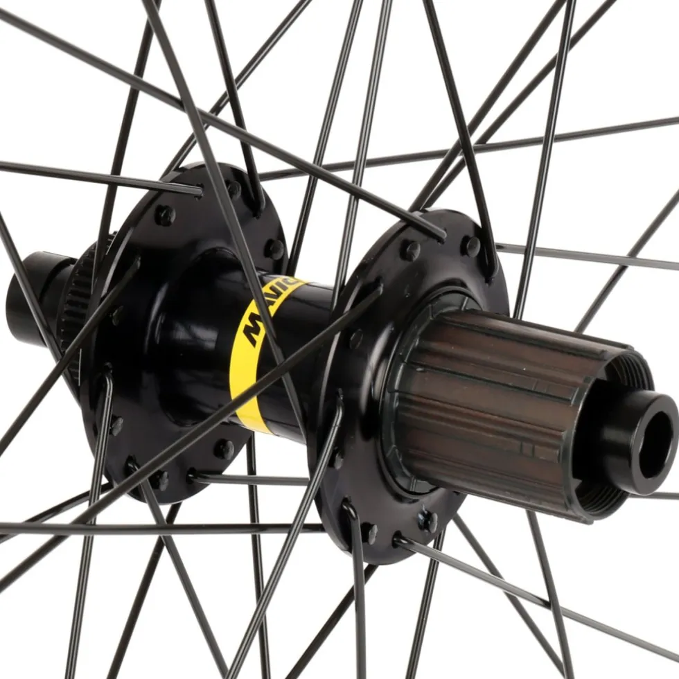 Mavic E-Speedcity 1 Rear Wheel - 27.5" | Clincher | Centerlock - 12x142mm - HG-EV - black