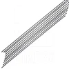 Spaken En Nippels < Mavic Spokes 283mm for Aksium 2016 Cannondale Version Front Wheel + Rear Wheel - Non Drive Side (10 Pieces) - V2272701 - black