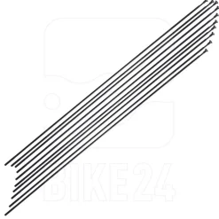 Spaken En Nippels < Mavic Spokes 283mm for Aksium 2016 Cannondale Version Front Wheel + Rear Wheel - Non Drive Side (10 Pieces) - V2272701 - black