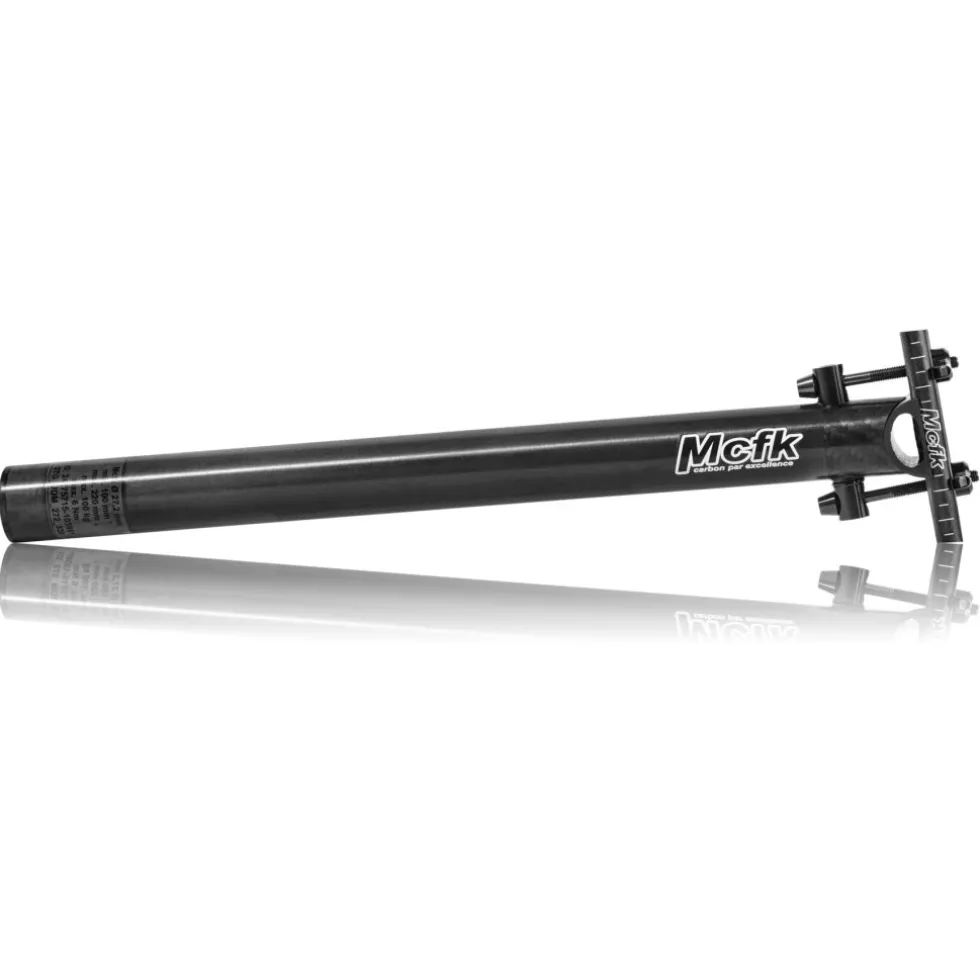 Mcfk Zadelpen - Carbon - Recht - 34.9mm - UD Mat