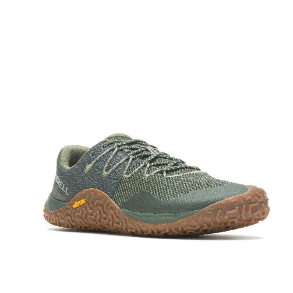 Barefoot Schoenen|Schoenen < Merrell Trail Glove 7 Barefoot Schoenen Heren - pine/gum