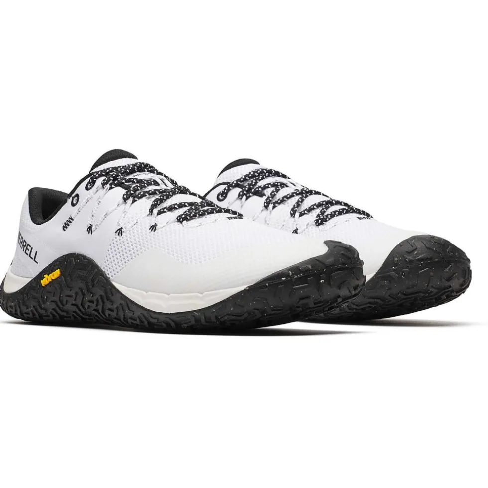 Merrell Trail Glove 7 Barefoot Schoenen Heren - wit/zwart