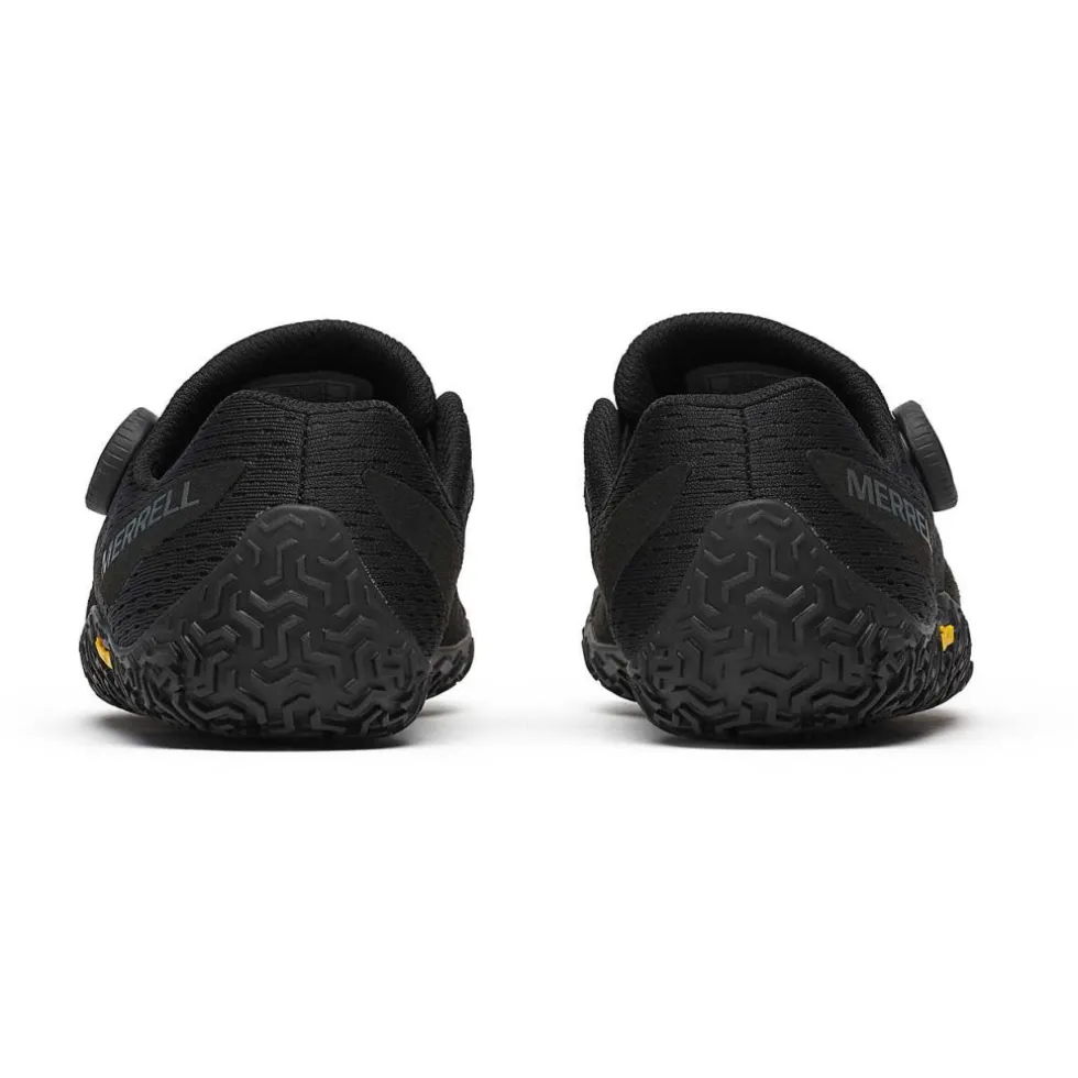 Merrell Vapor Glove 6 BOA Barefoot Schoenen Heren - zwart