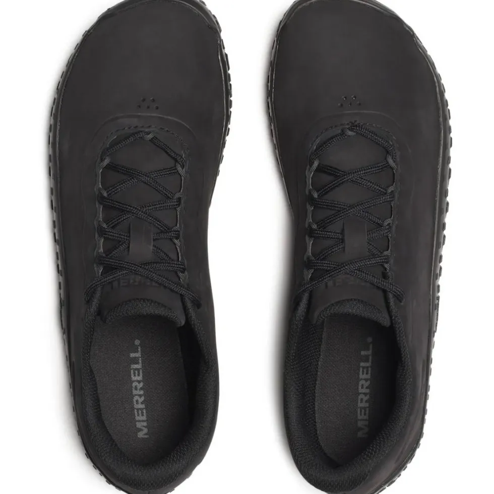 Merrell Vapor Glove 7 Leren barefoot schoenen voor heren - zwart