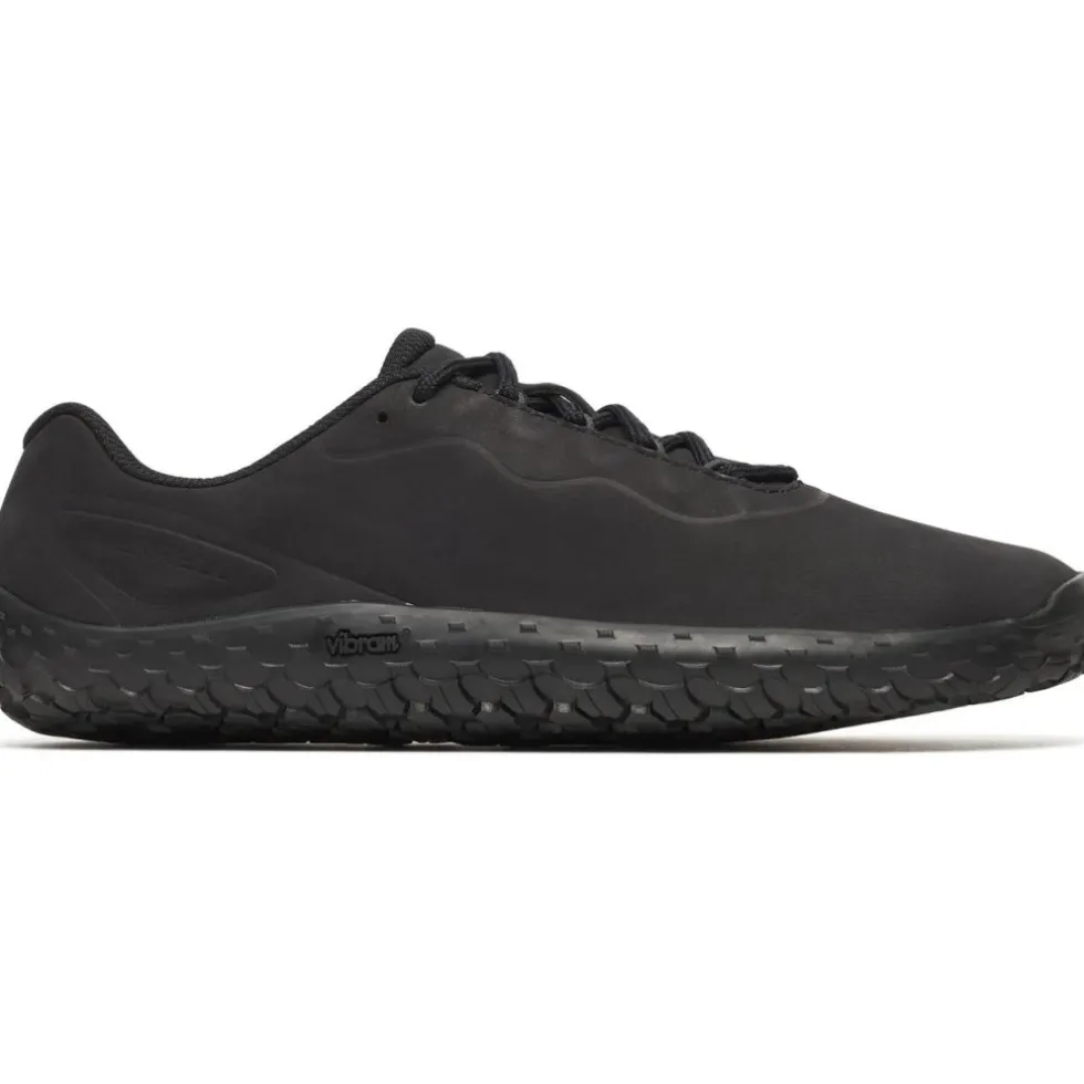 Merrell Vapor Glove 7 Leren barefoot schoenen voor heren - zwart