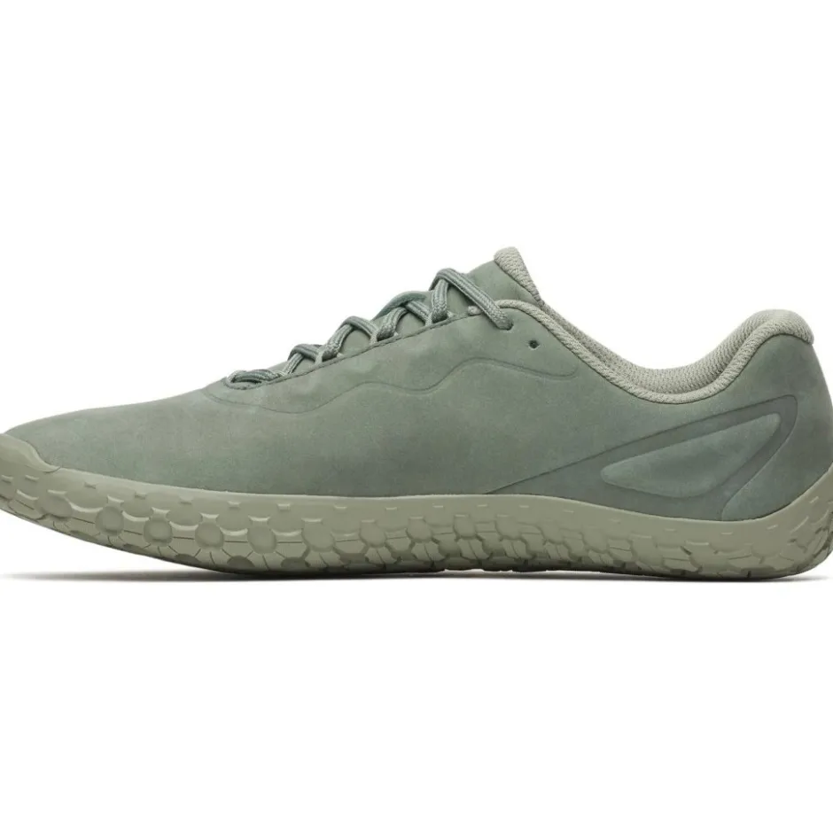 Barefoot Schoenen|Schoenen < Merrell Vapor Glove 7 Leren barefoot schoenen voor heren - pale ivy