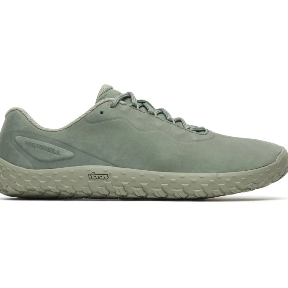 Barefoot Schoenen|Schoenen < Merrell Vapor Glove 7 Leren barefoot schoenen voor heren - pale ivy