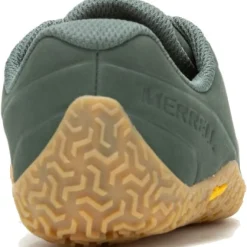 Merrell Vapor Glove 6 Leren Barefoot Schoenen Vrouwen - forest