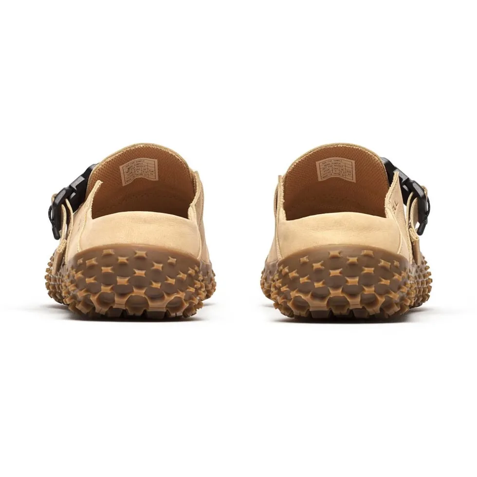 Merrell Wrapt Slide Nubuck Barefoot Schoenen Heren - latte