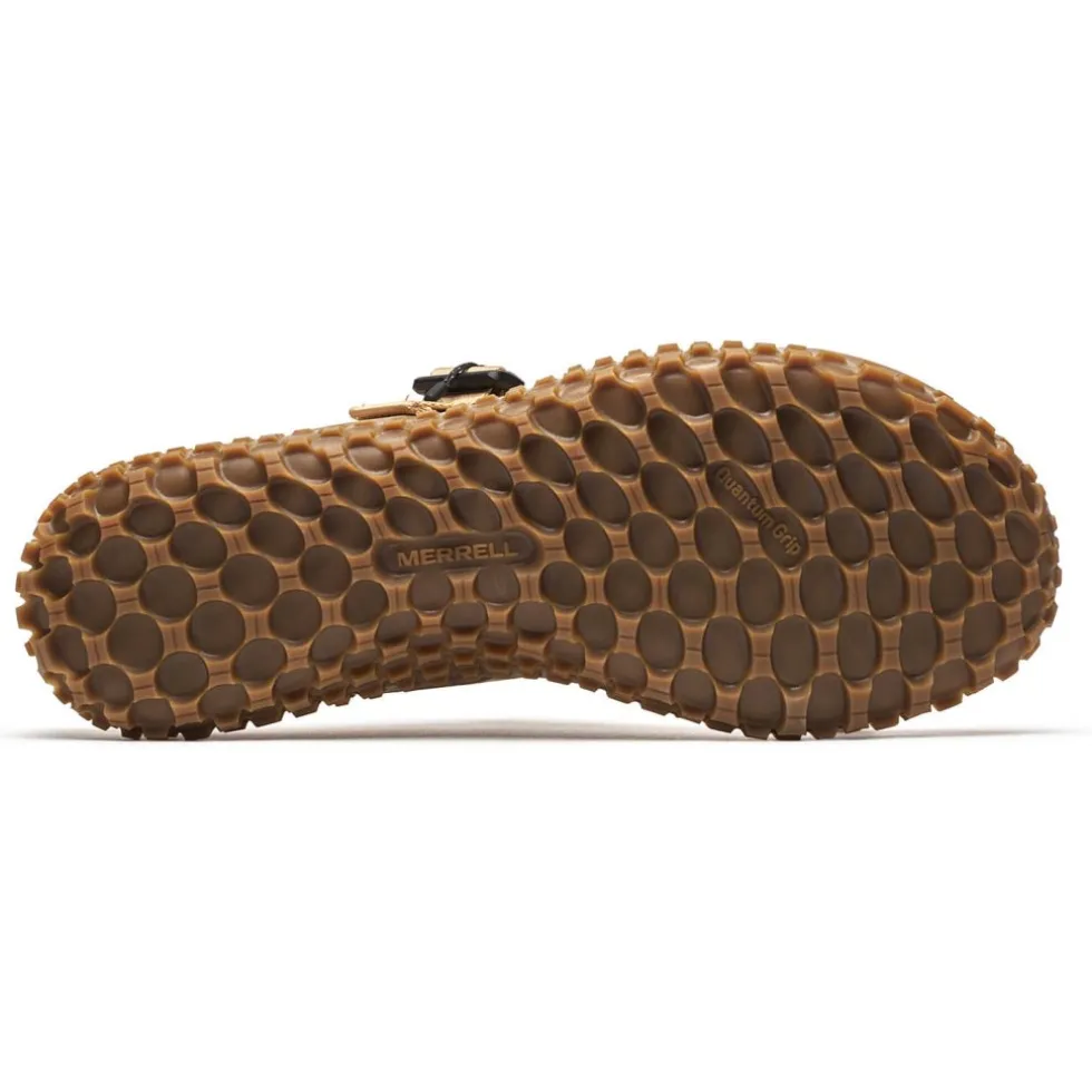 Merrell Wrapt Slide Nubuck Barefoot Schoenen Heren - latte