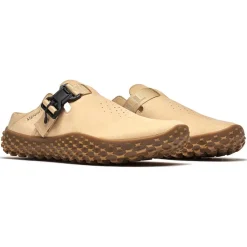 Merrell Wrapt Slide Nubuck Barefoot Schoenen Heren - latte