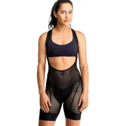 Onderbroeken < 7Mesh Foundation Fiets-Binnenshort met Bretes Dames - Zwart