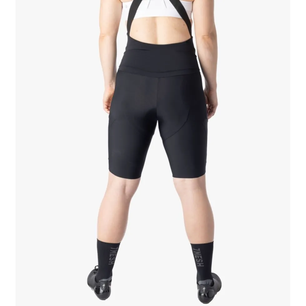 7mesh WK3 Cargo Short met Bretels Dames - Zwart