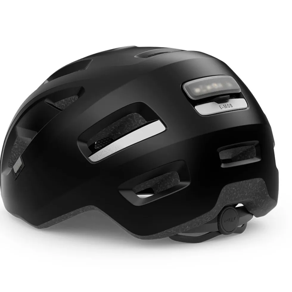 MET E-Mob Helm - zwart mat