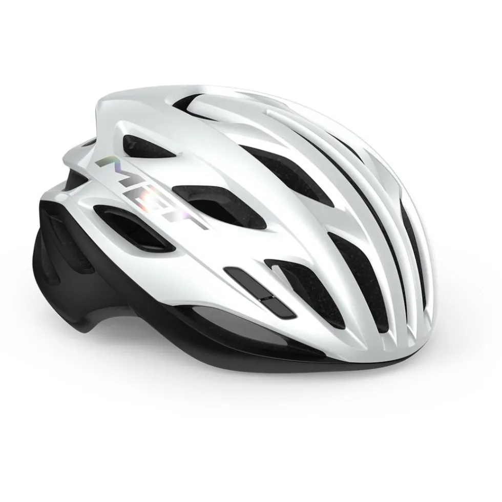 MET Estro MIPS Fietshelm - white holographic glossy