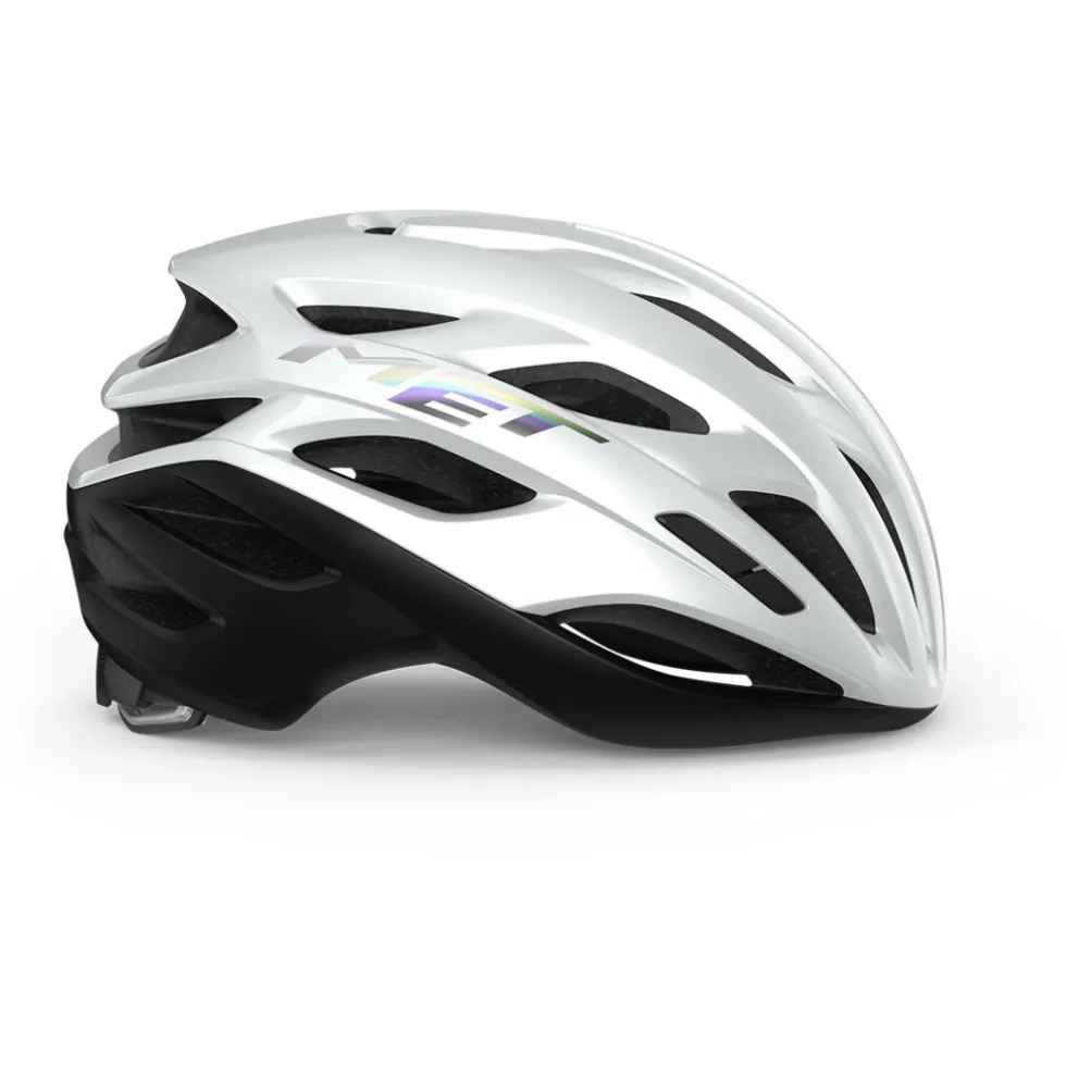 MET Estro MIPS Fietshelm - white holographic glossy
