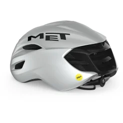 MET Manta MIPS Fietshelm - White Holographic Glossy