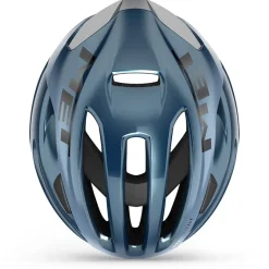 MET Rivale MIPS Racefietshelm - marine zilver glanzend