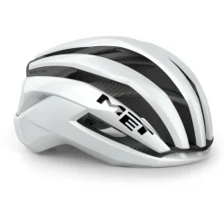 MET Trenta 3K Carbon Fietshelm - White/Glossy