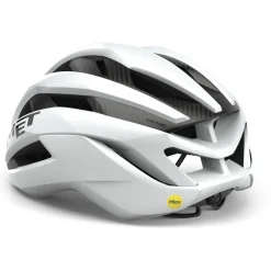MET Trenta 3K Carbon Fietshelm - White/Glossy