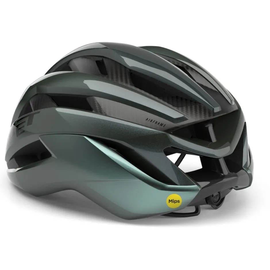 Racefietshelmen|Gravelhelmen < MET Trenta 3K Carbon Fiethe - Hyper Tea/Goy