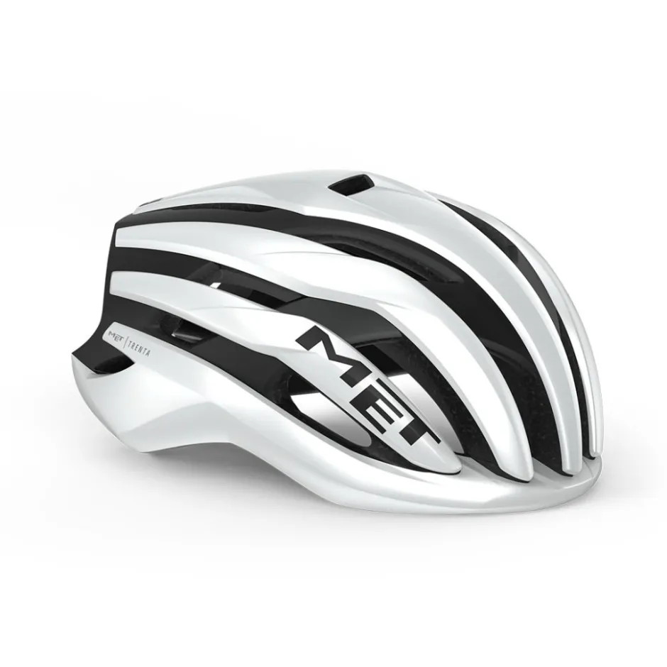 Racefietshelmen < MET Trenta IP Fiethel - white/black att gloy