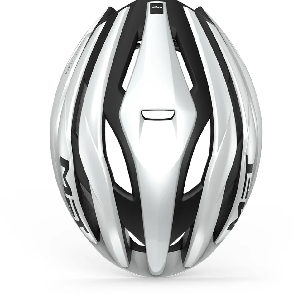 Racefietshelmen < MET Trenta IP Fiethel - white/black att gloy
