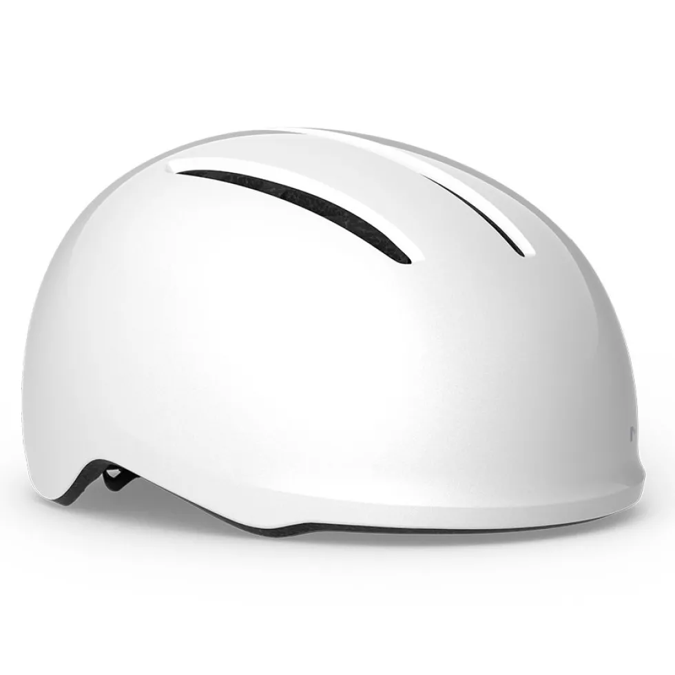 MET Vibe Fietshelm - White Glossy