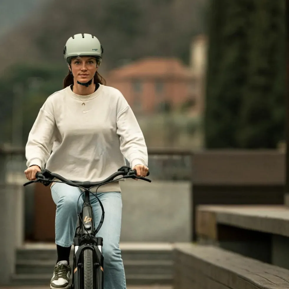 MET Vibe On Mips Fietshelm - Moss Grey Matt