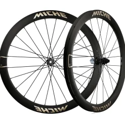 Wielen En Wielsets < Miche GRAFF Aero 48 Gravel Wielset - 28" | Carbon | Hookless | Centerlock - 12x100mm | 12x142mm - Micro Spline