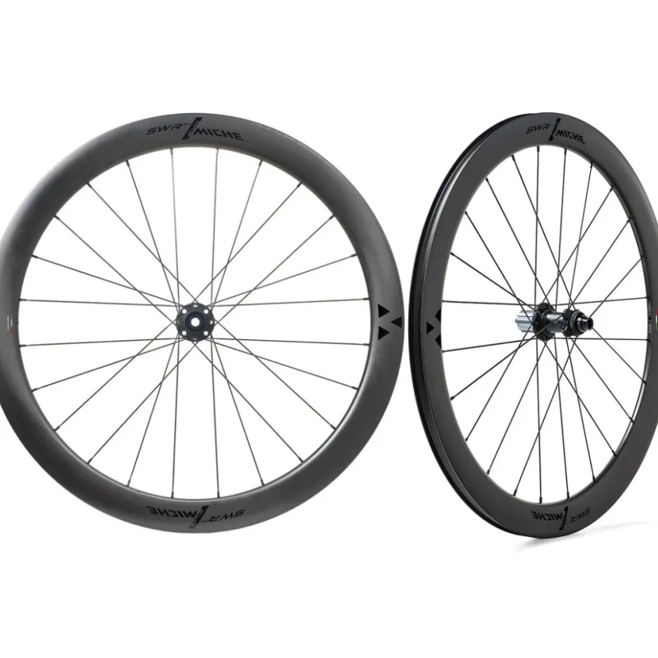Wielen En Wielsets < Miche SWR Evo 50 Wielset - 28" | Carbon | Tubeless | Centerlock - 12x100mm | 12x142mm - Shimano HG