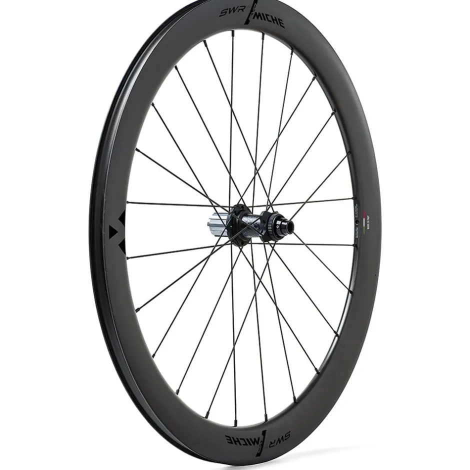 Wielen En Wielsets < Miche SWR Evo 50 Wielset - 28" | Carbon | Tubeless | Centerlock - 12x100mm | 12x142mm - Shimano HG