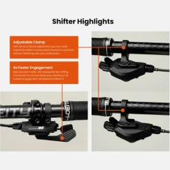 microSHIFT Advent MX Schakelhendel - Trail Trigger | 1x11-voudig - rechts | SL-M7115-R