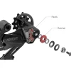 microSHIFT ADVENT RD-M6195 Rear Derailleur - 1x9-speed - long