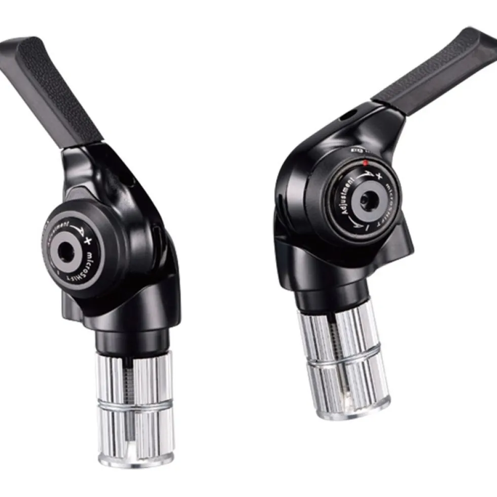 microSHIFT BS-M10 Bar End Shifters - Shimano 2/3x10-speed