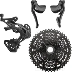 microSHIFT SWORD BLACK Upgrade Kit - Road | Medium | 1x9 Voudig