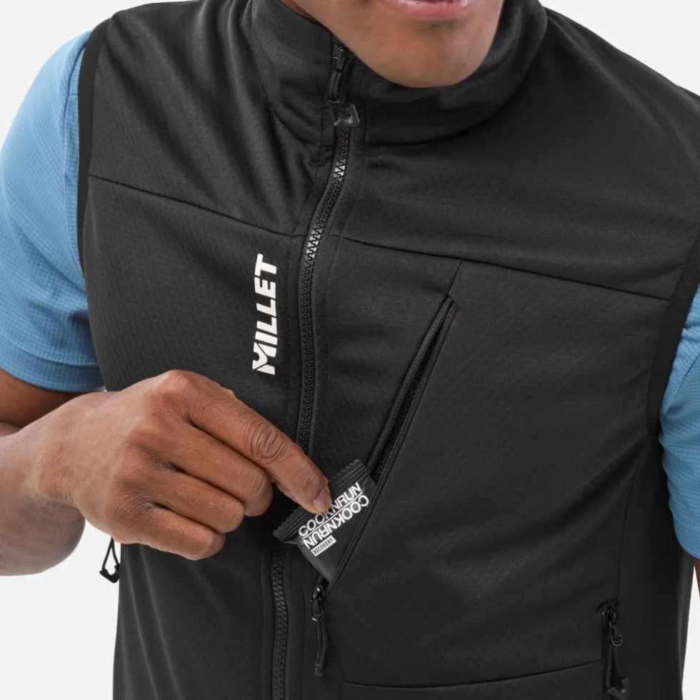 Millet Lokka III Fleece-Vest Heren - Zwart