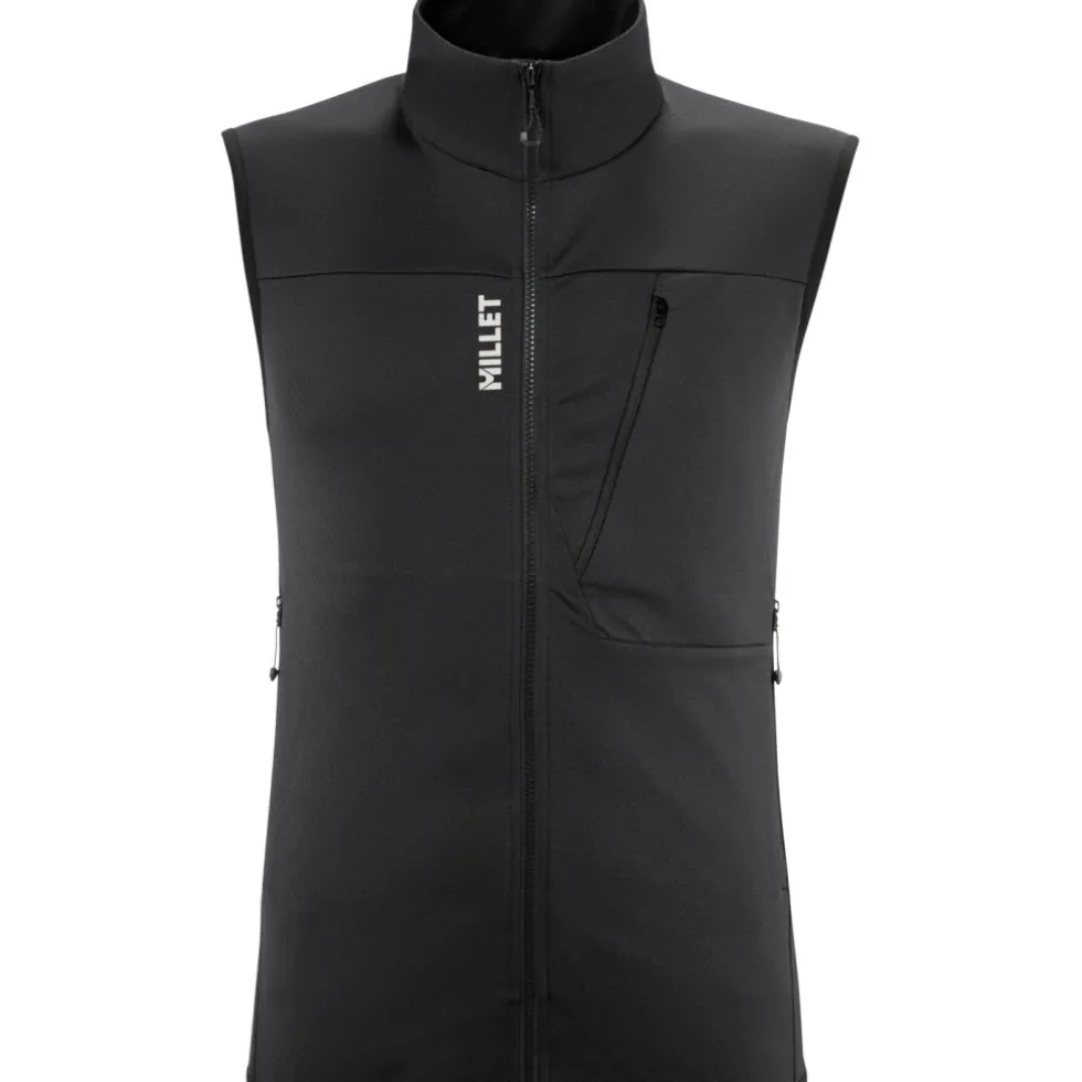 Millet Lokka III Fleece-Vest Heren - Zwart