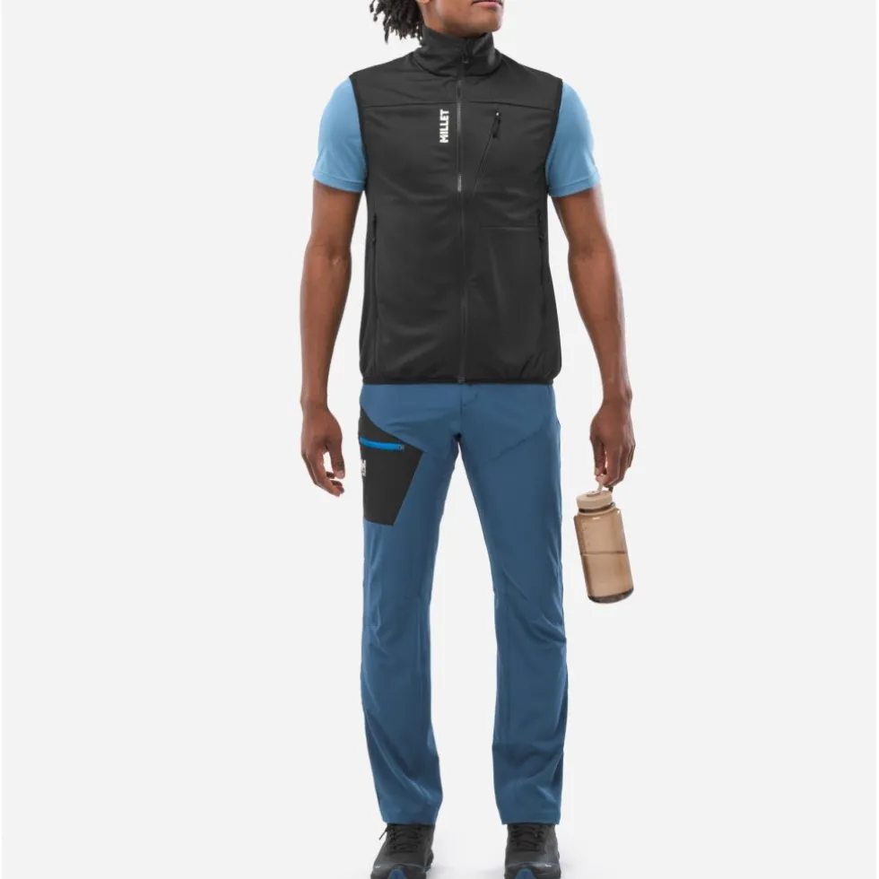 Millet Lokka III Fleece-Vest Heren - Zwart