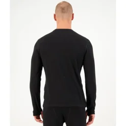 Baselayers < Mons Royale Cascade erino Hed et Lange ouwen Heren - zwart
