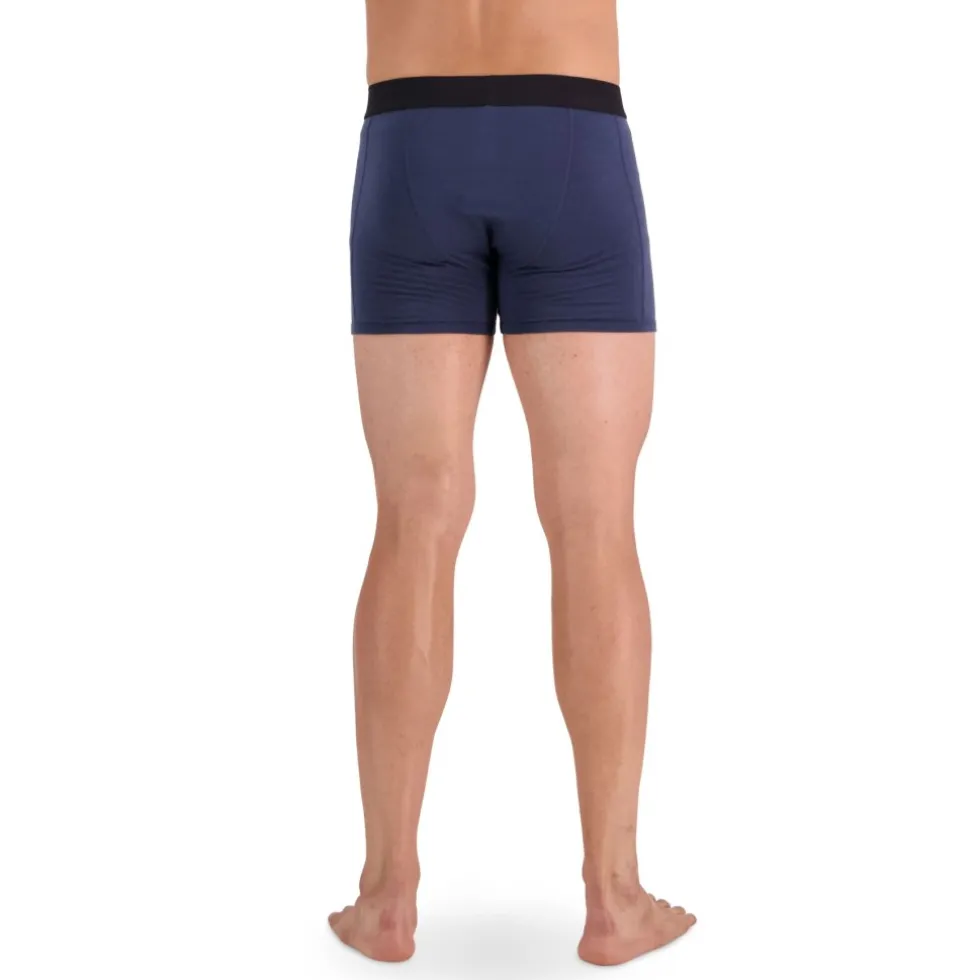 Mons Royale Hold 'em Shorty Merino Boxershort Heren - midnight