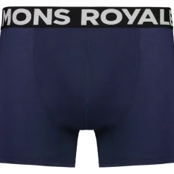 Mons Royale Hold 'em Shorty Merino Boxershort Heren - midnight