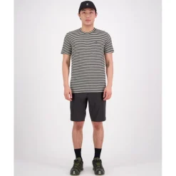 Mons Royale Icon Merino Classic T-Shirt Heren - mr stripe