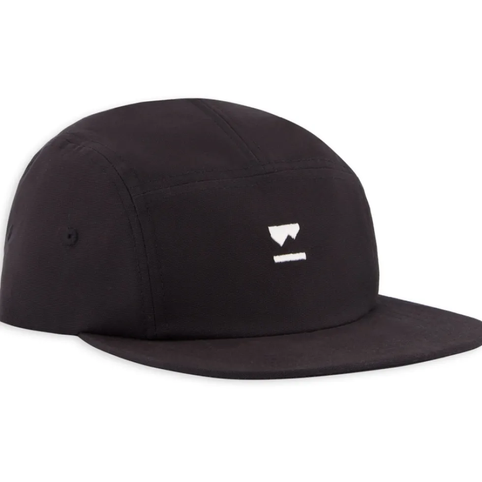 Mons Royale Ridgeline 5 Panel Pet - zwart