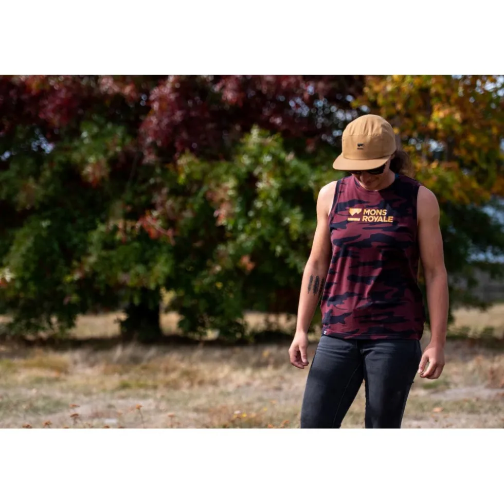 Mons Royale Ridgeline 5 Panel Pet - zwart