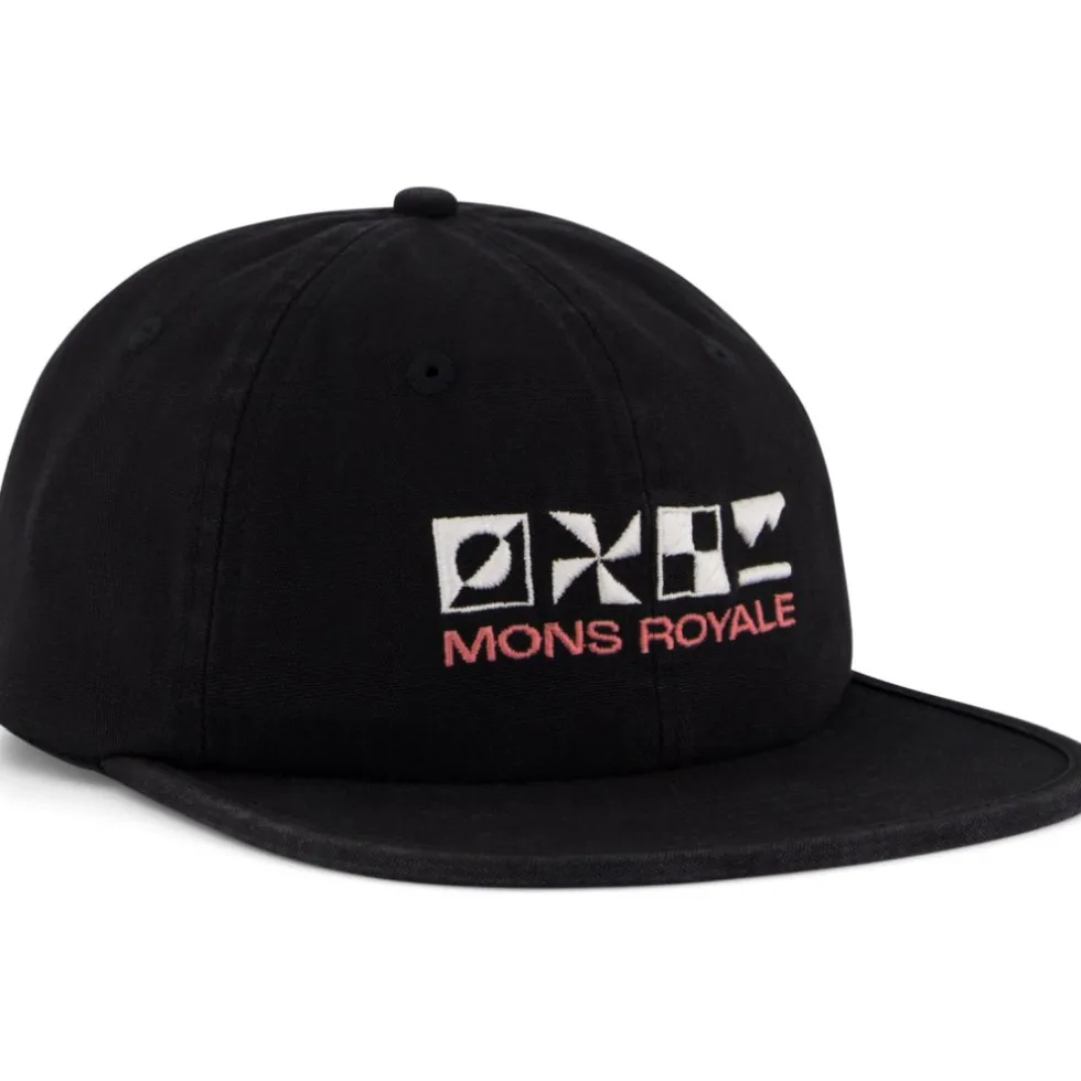 Mons Royale Roam 6 Panel Pet - vintage black