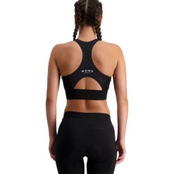 Mons Royale Stratos Merino Shift Sport-BH Dames - zwart