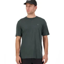 T-Shirts En Tops < Mons Royale Aero Utraight erino T-hirt voor heren - dark cypre