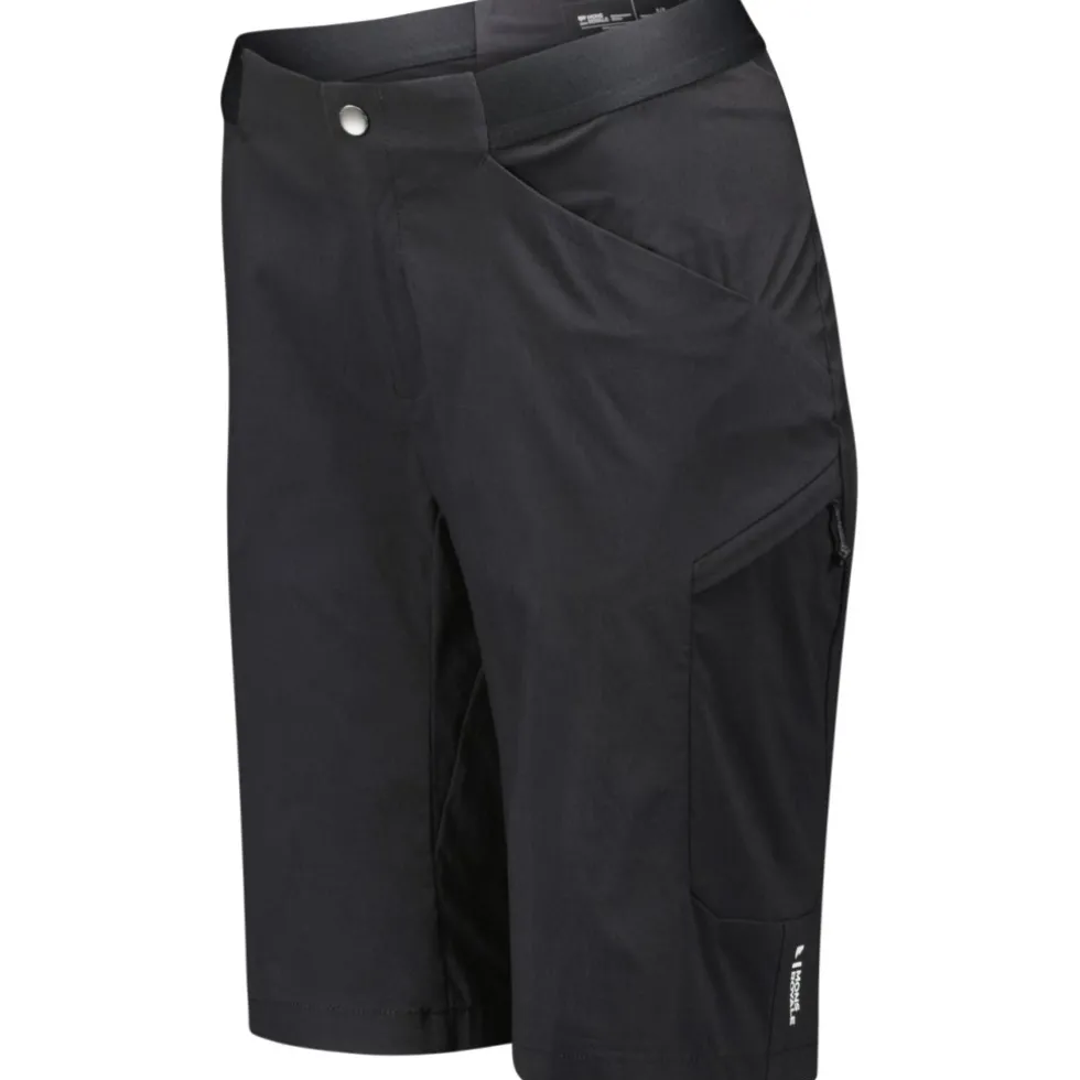 Mons Royale Diversion Merino Trail Short Dames - zwart
